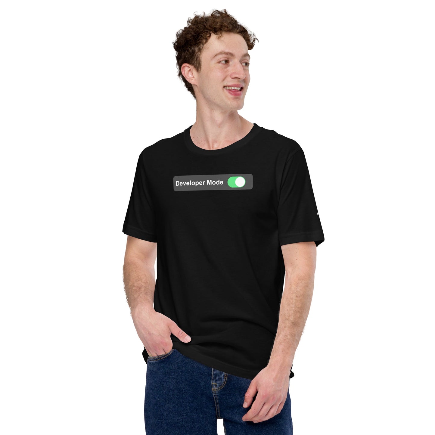 Developer Mode On - Unisex t-shirt by DarkByteGear
