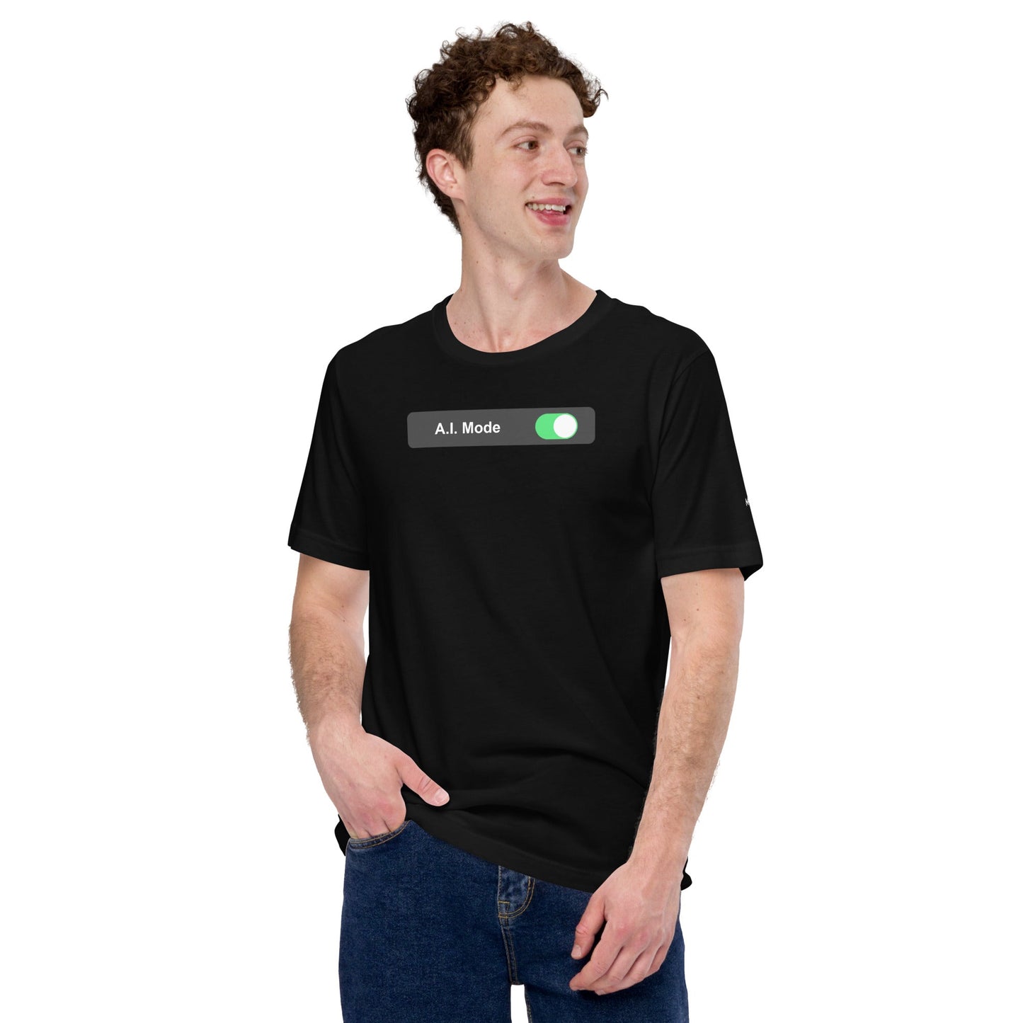 AI mode On - Unisex t-shirt by DarkByteGear