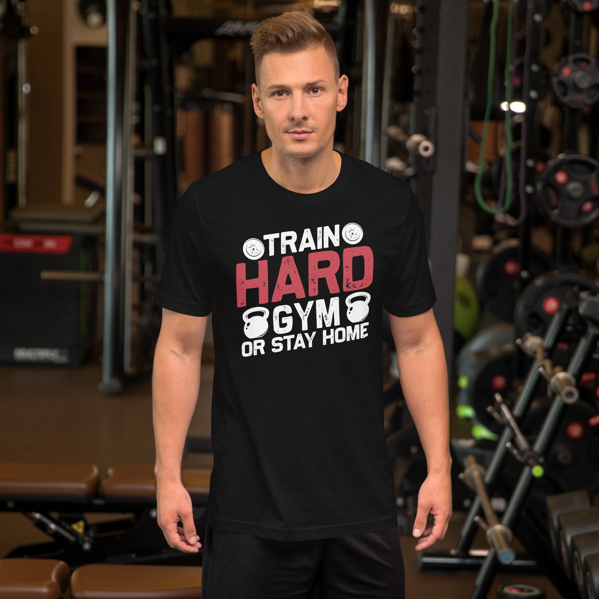 Train Hard - Unisex t-shirt by DarkByteGear