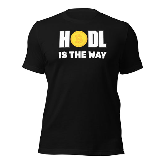 Hodl is the way - Unisex t-shirt by DarkByteGear