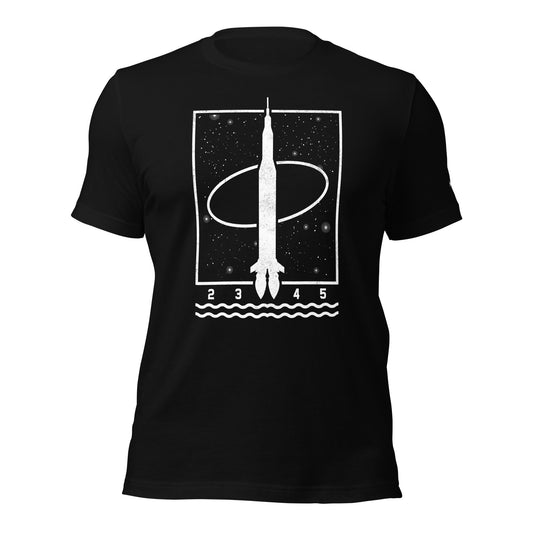 1 2 3 4 5 - Unisex t-shirt by DarkByteGear