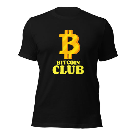 BITCOIN CLUB V5 - Unisex t-shirt by DarkByteGear