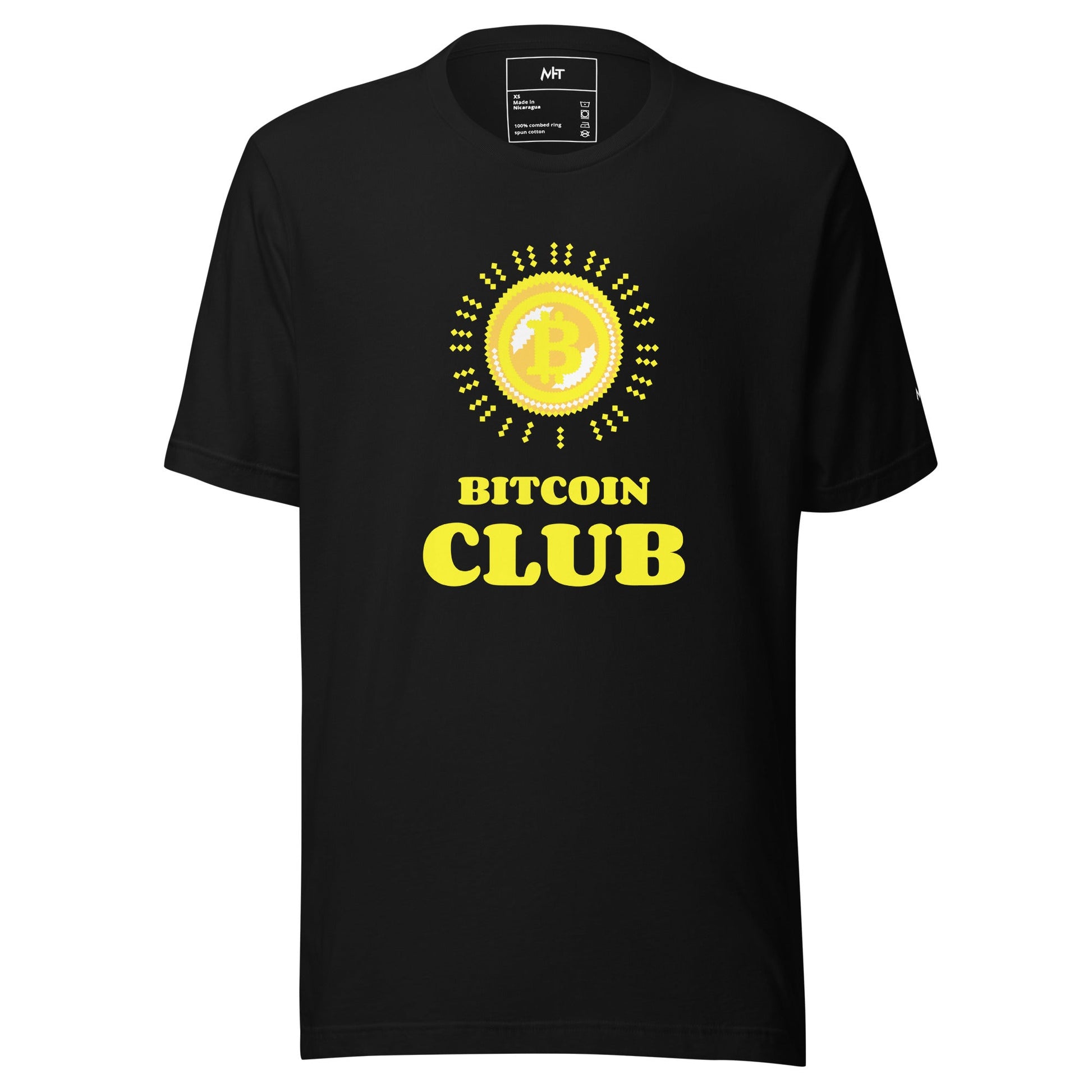 BITCOIN CLUB - Unisex t-shirt by DarkByteGear