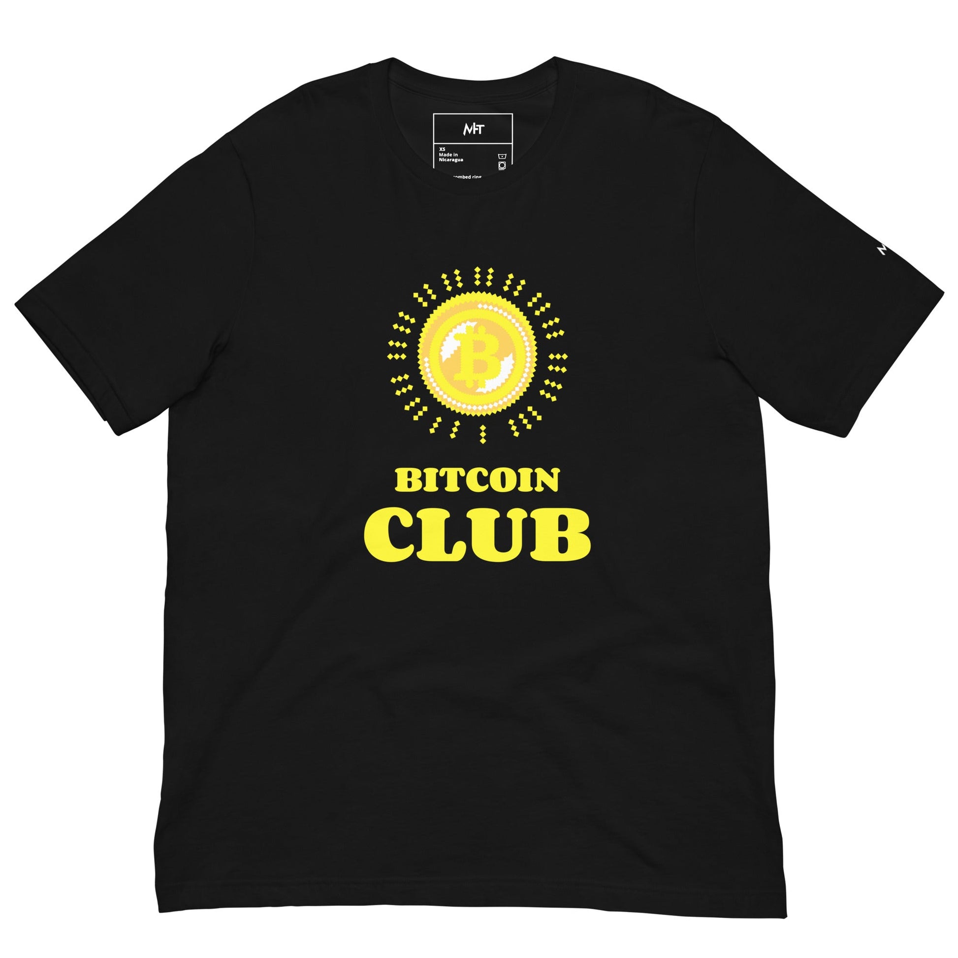 BITCOIN CLUB - Unisex t-shirt by DarkByteGear