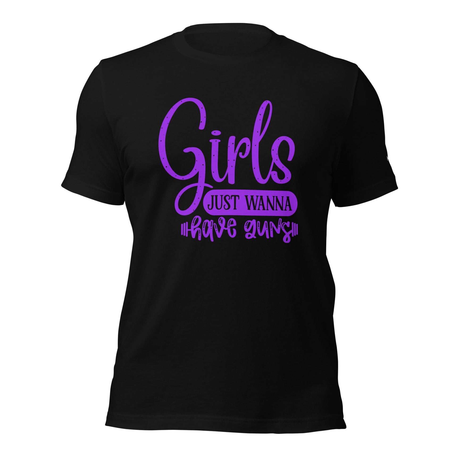 Girls just wanna have guns - Unisex t-shirt by DarkByteGear