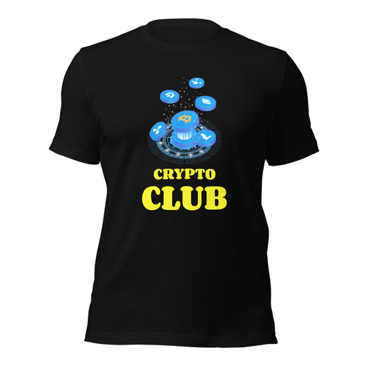 Crypto Club - Unisex t-shirt by DarkByteGear