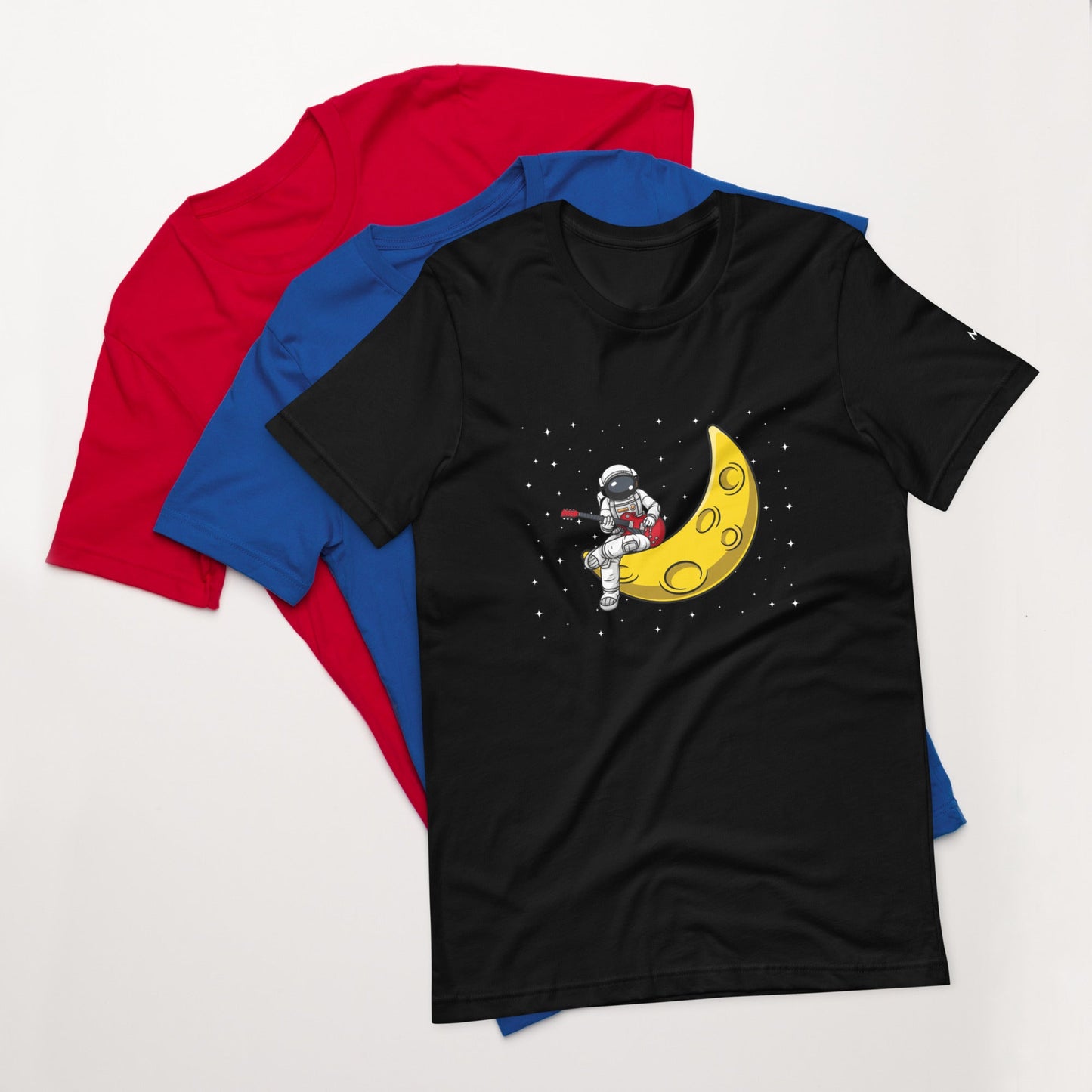Astronaut Playing - Unisex t-shirt by DarkByteGear