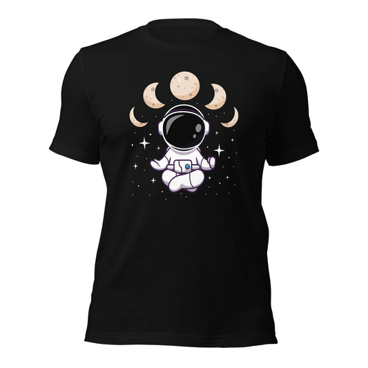 Astronaut Meditation - Unisex t-shirt by DarkByteGear