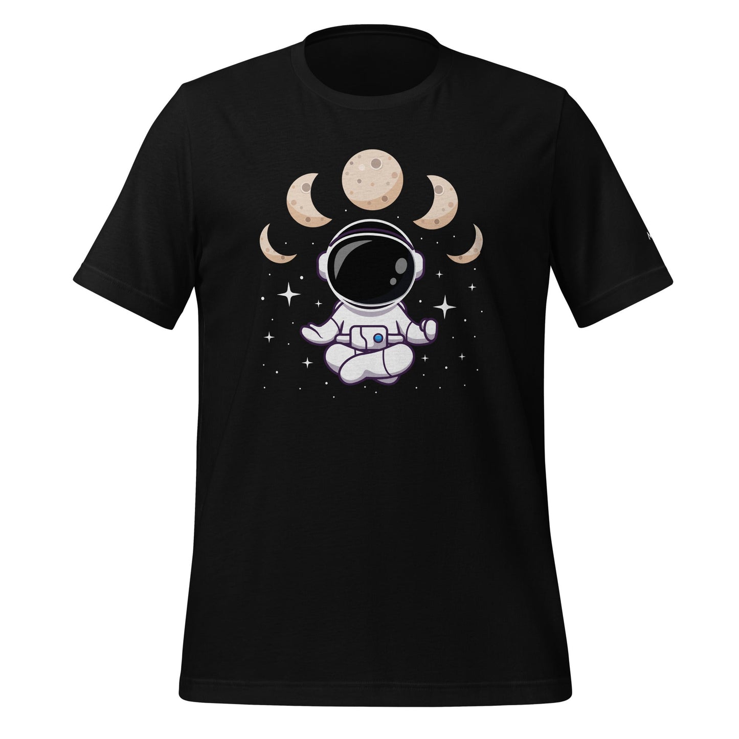 Astronaut Meditation - Unisex t-shirt by DarkByteGear
