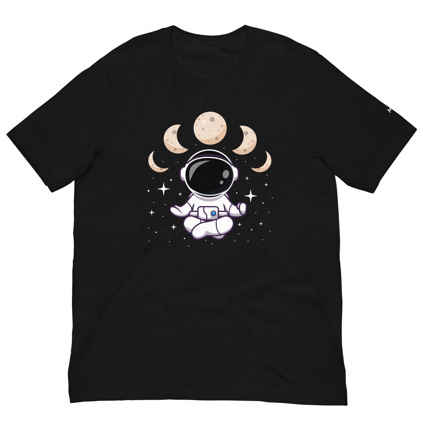 Astronaut Meditation - Unisex t-shirt by DarkByteGear