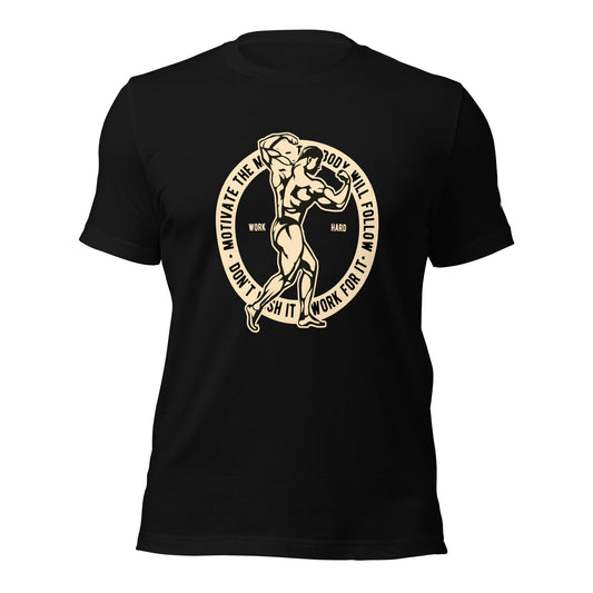 Motivate the Mind - Unisex t-shirt by DarkByteGear