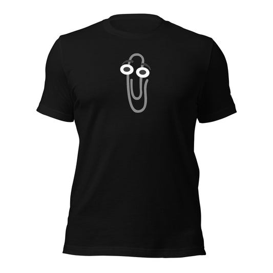 Poor Clippy - Unisex t-shirt by DarkByteGear