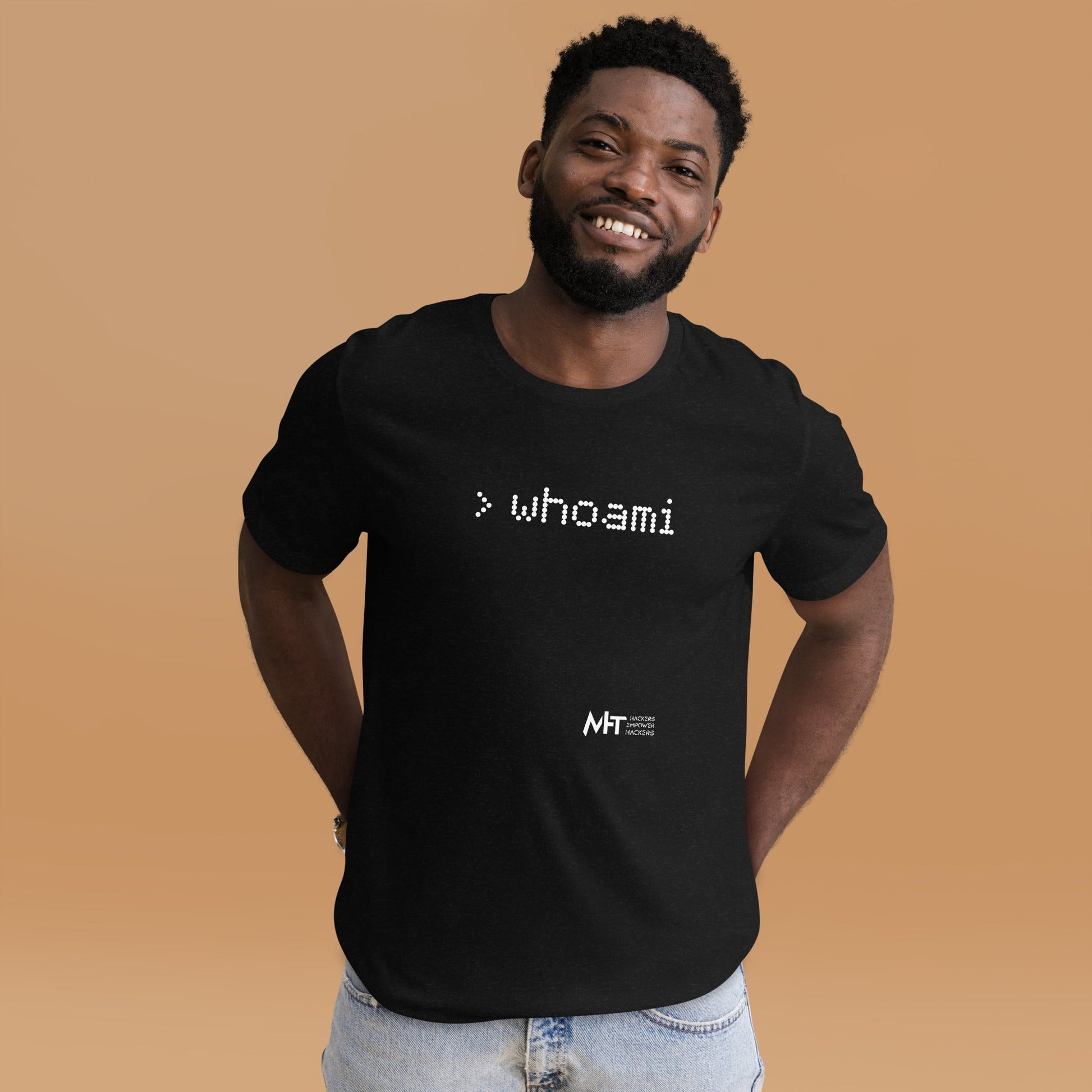 Whoami - Unisex t-shirt by DarkByteGear