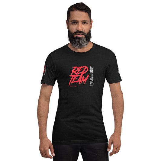 Cyber Security Red Team V10 - Short-sleeve unisex t-shirt by DarkByteGear