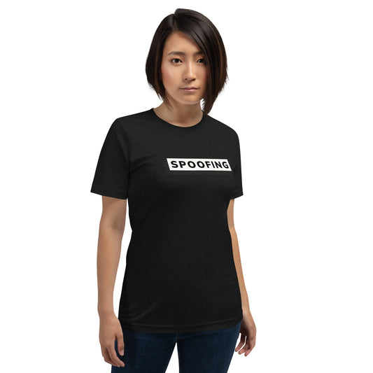 Spoofing - Unisex t-shirt by DarkByteGear