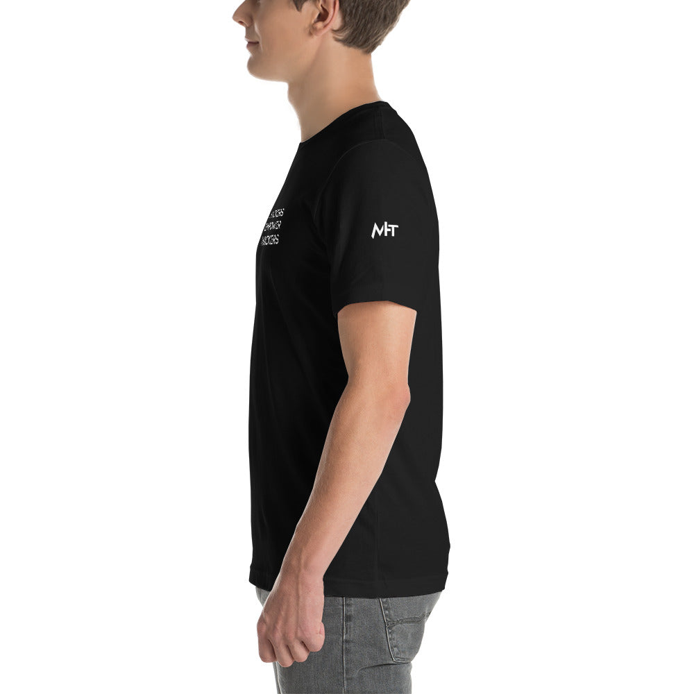 MHT - hackers empower hackers - Short-sleeve unisex t-shirt by DarkByteGear
