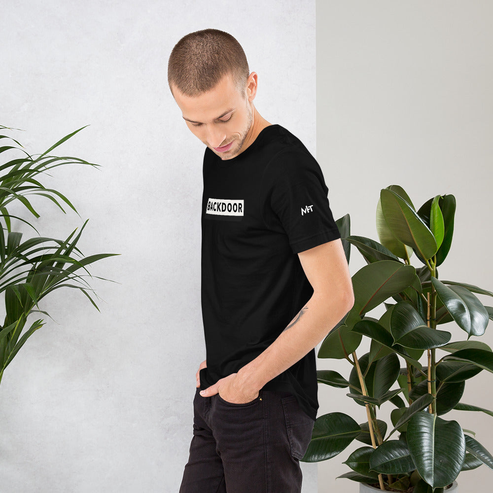 Backdoor - Unisex t-shirt by DarkByteGear