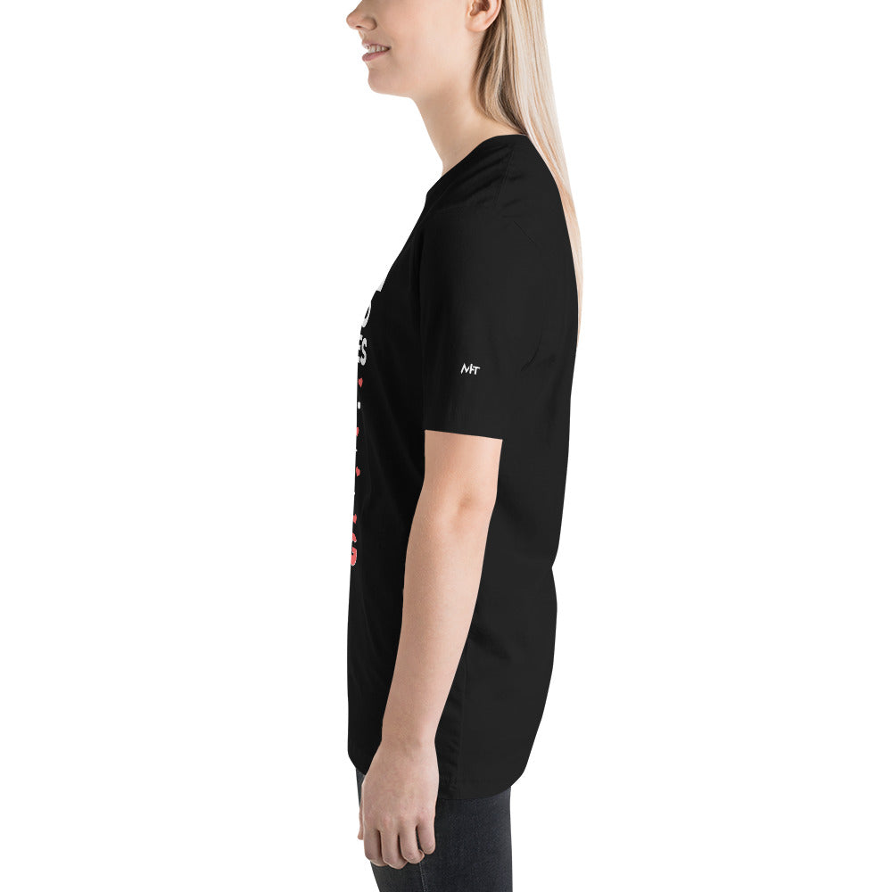 Just a girl who loves programming - Unisex t-shirt by DarkByteGear