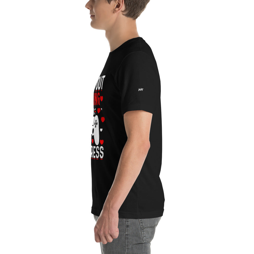 Keep out Gaming in Progress Unisex t-shirt by DarkByteGear