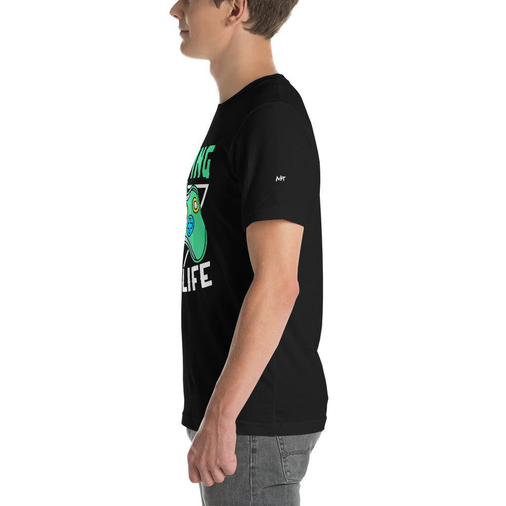 Gaming Is My Life - Unisex t-shirt by DarkByteGear