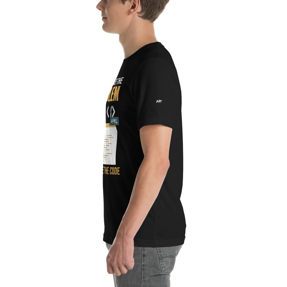 First, Solve the problem; then, Write the code V2 - Unisex t-shirt by DarkByteGear