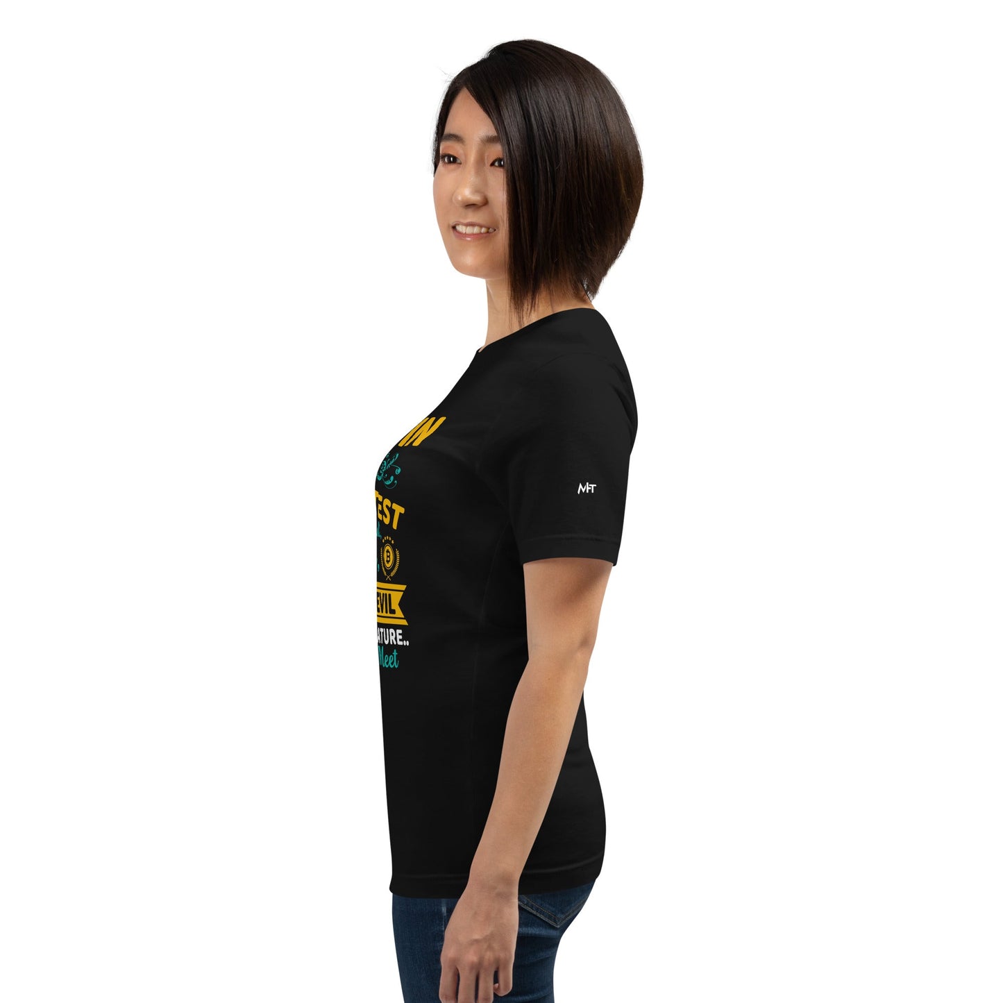 I am a Bitcoin Girl, the sweetest - Unisex t-shirt by DarkByteGear