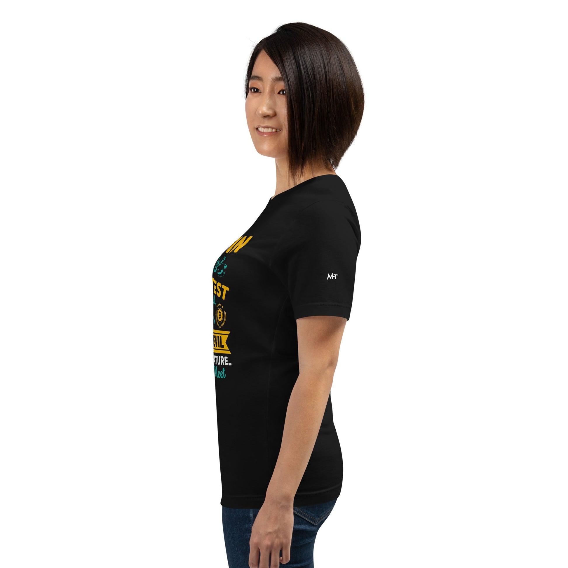I am a Bitcoin Girl, the sweetest - Unisex t-shirt by DarkByteGear