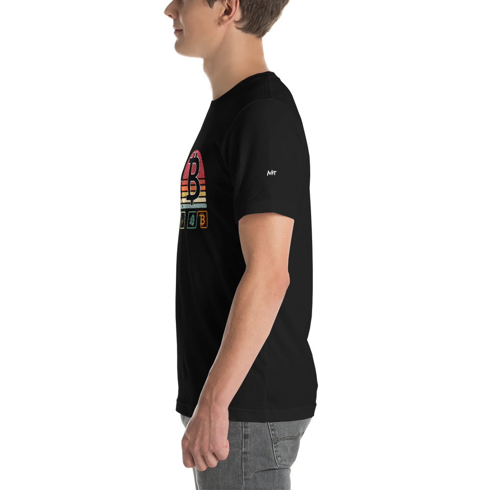 Bitcoin Evolution - Unisex t-shirt by DarkByteGear
