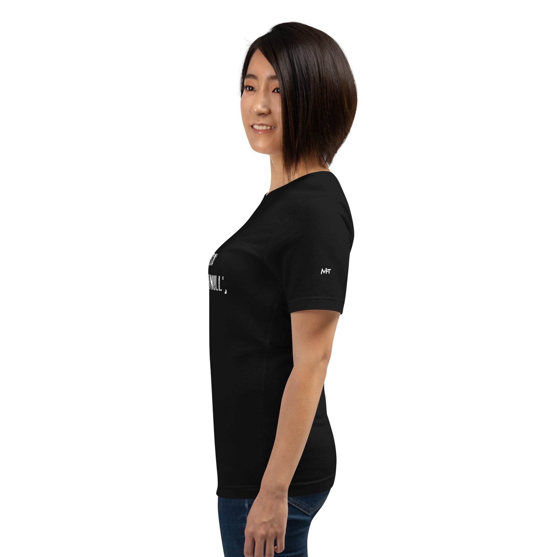 Anything you say Gets piped to devnull V1 - Unisex t-shirt by DarkByteGear