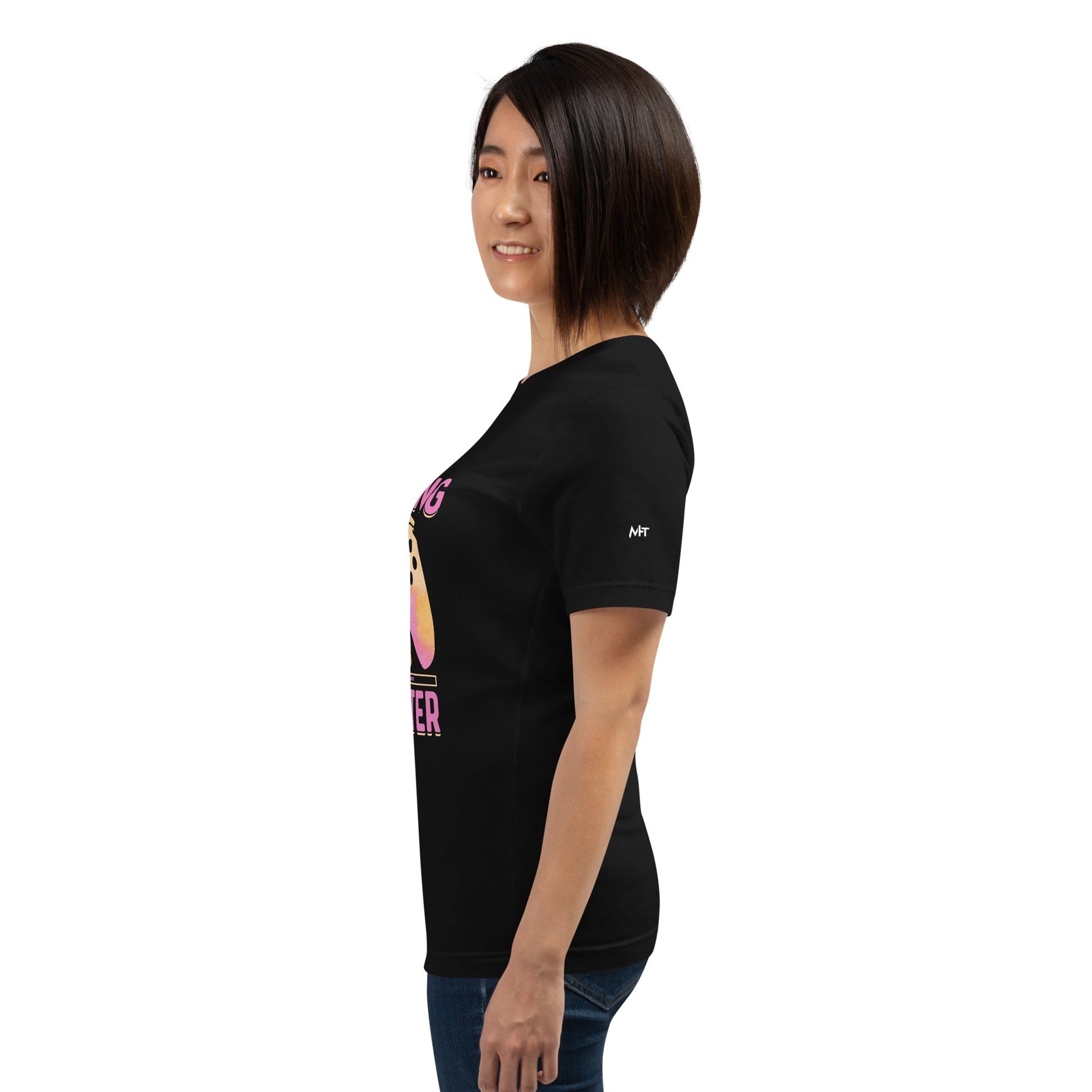 Levelling up to Big Sister - Unisex t-shirt by DarkByteGear