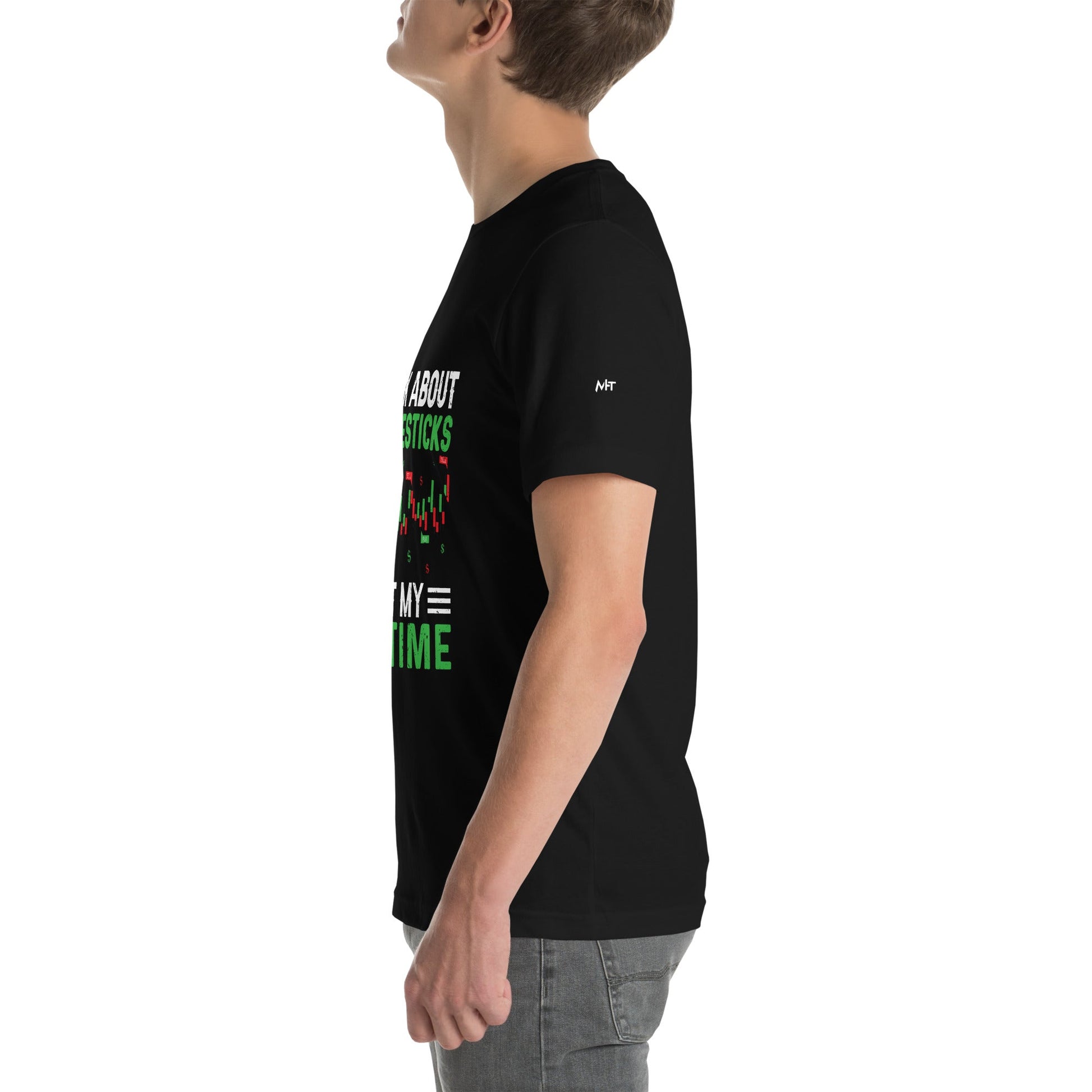 I think about Candle Sticks past my Bedtime - Unisex t-shirt by DarkByteGear