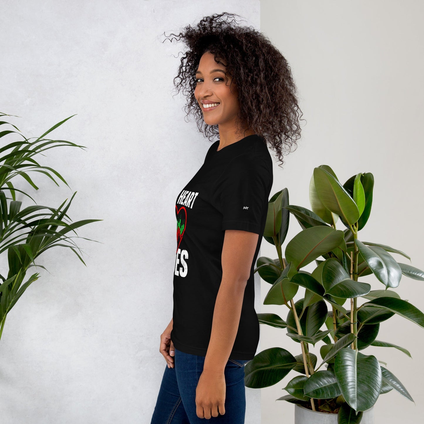 My Heart Goes - Unisex t-shirt by DarkByteGear