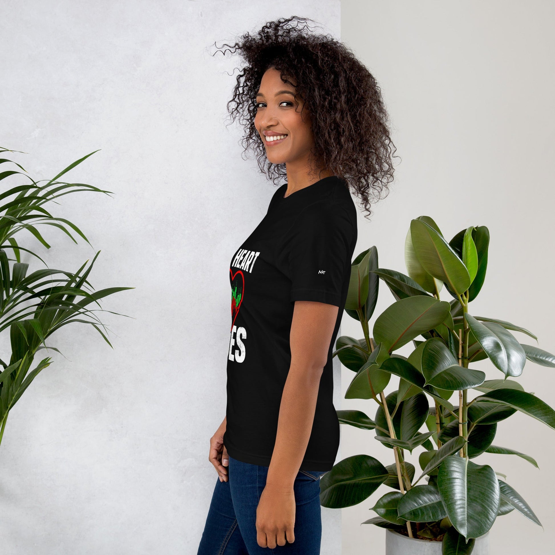 My Heart Goes - Unisex t-shirt by DarkByteGear
