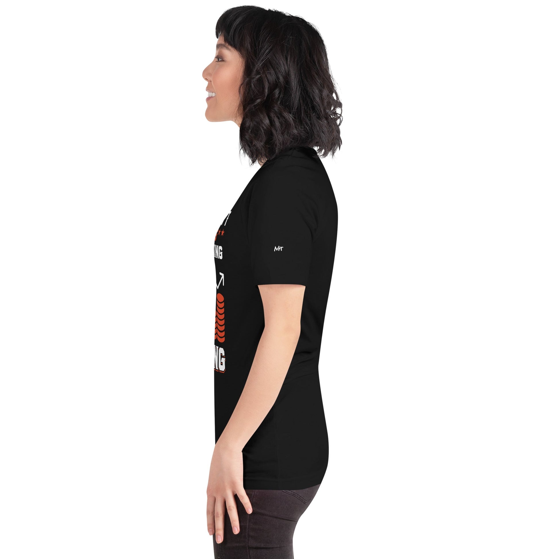 I am not Listening; I am Thinking about Trading - Unisex t-shirt by DarkByteGear