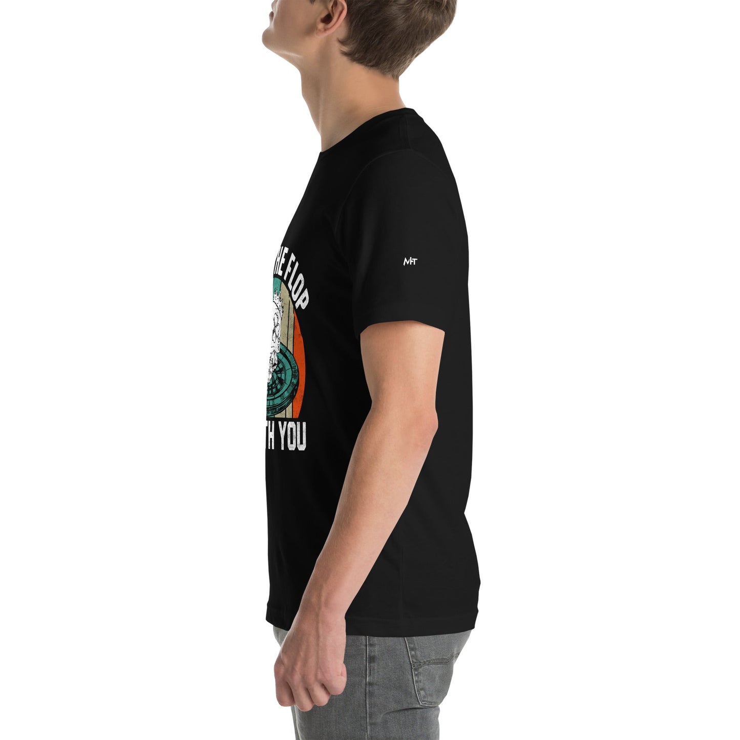 May the Flop be with you - Unisex t-shirt by DarkByteGear