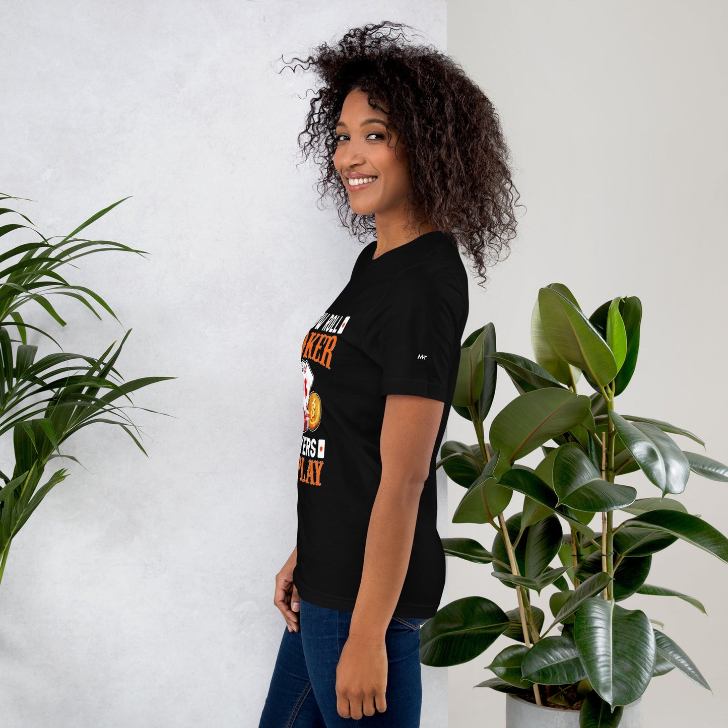 Slow Roll Poker; Players at Play - Unisex t-shirt by DarkByteGear