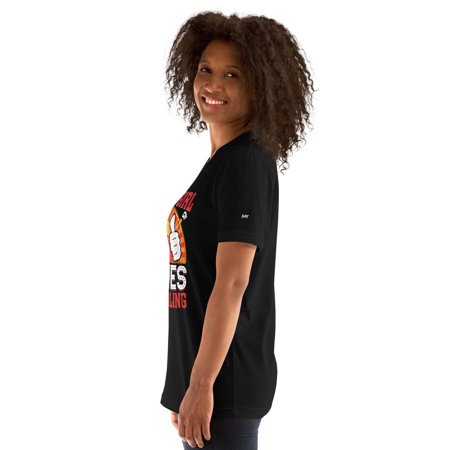 This Girl Loves Gambling - Unisex t-shirt by DarkByteGear