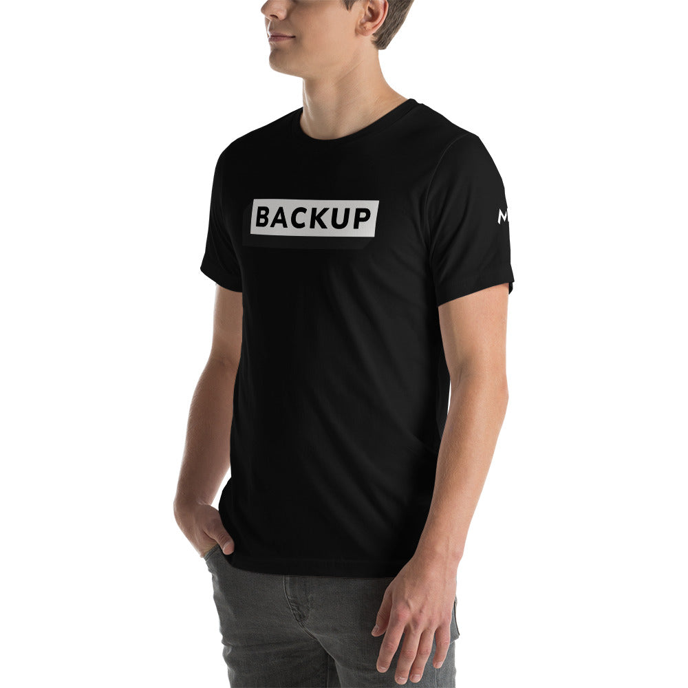 Backup - Unisex t-shirt by DarkByteGear