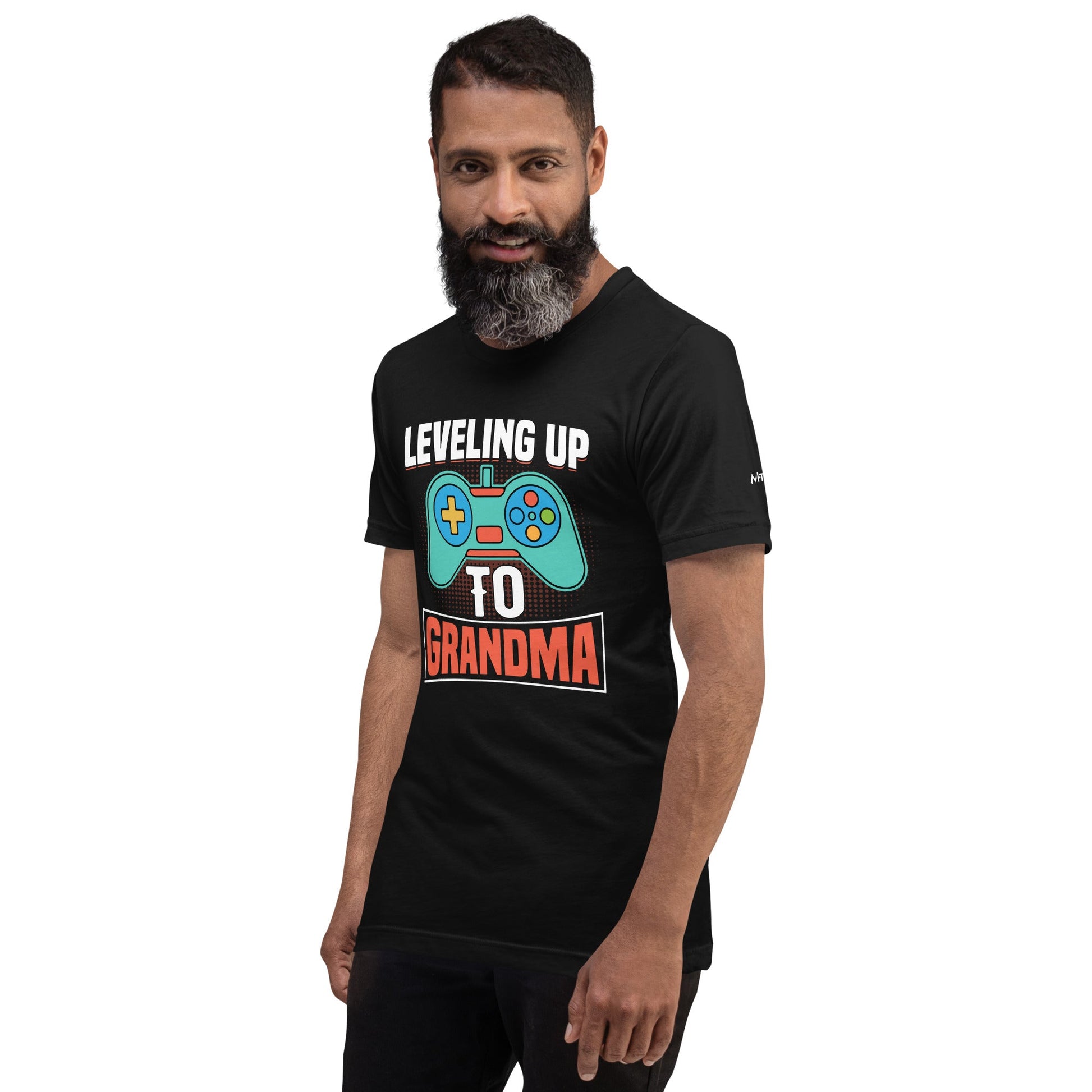 Leveling up to Grandma - Unisex t-shirt by DarkByteGear