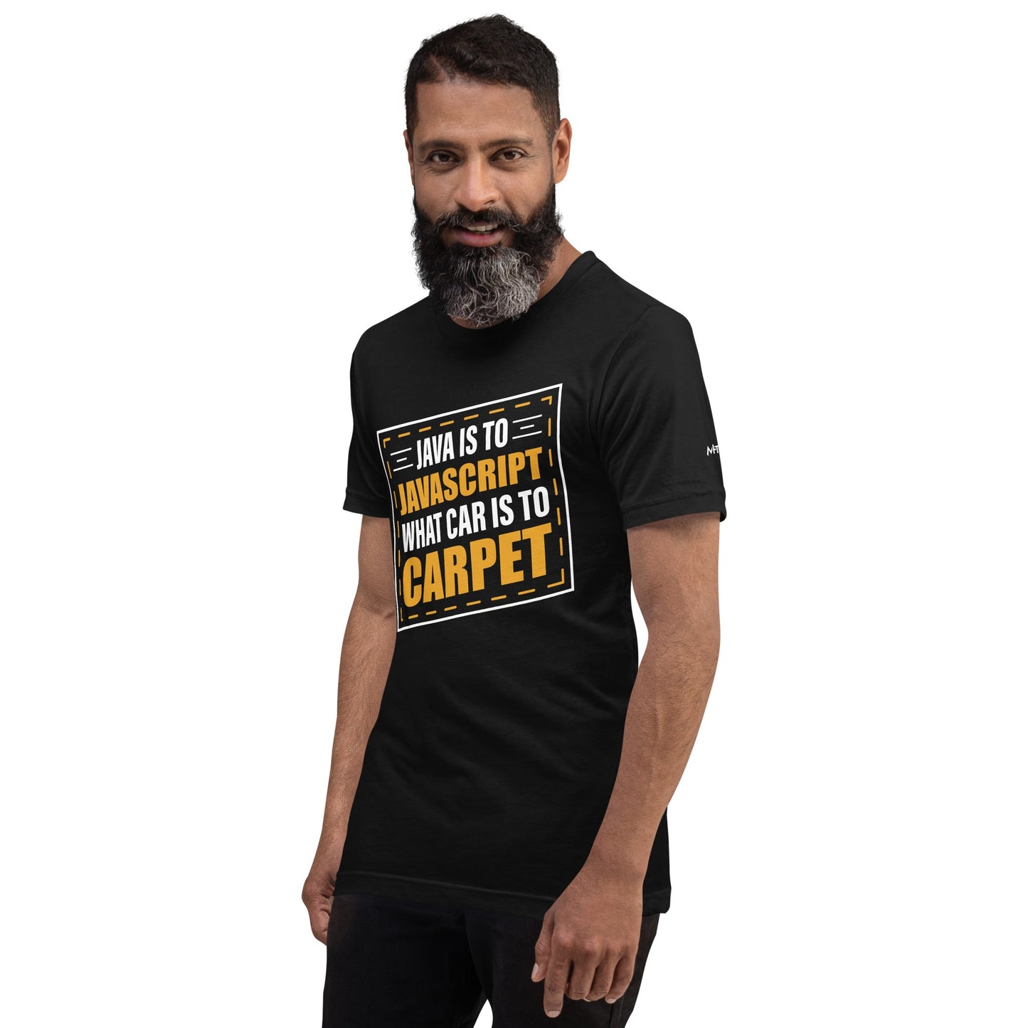 Java is to JavaScript - Unisex t-shirt by DarkByteGear