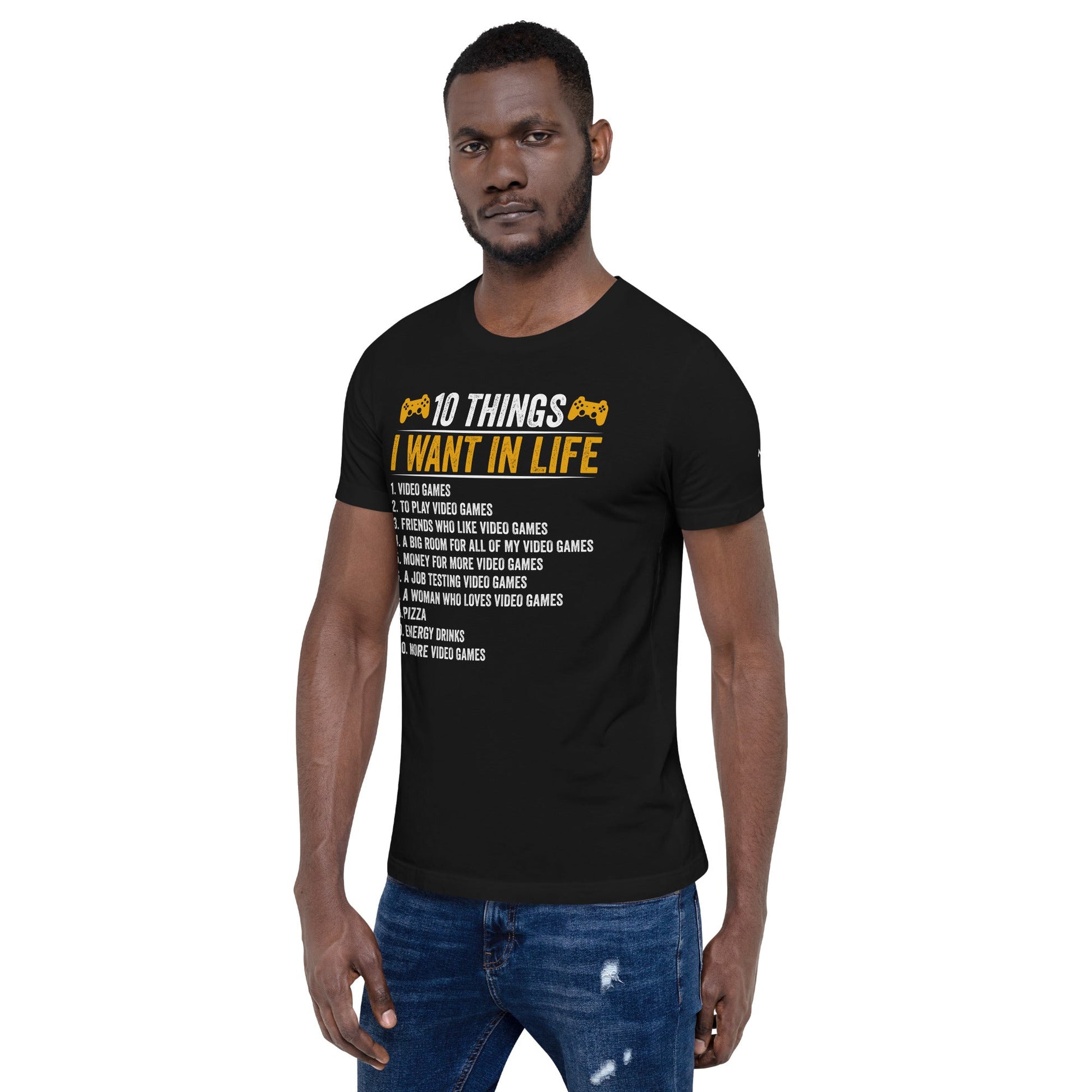 10 Things I Want In Life (Swarna) Unisex t-shirt by DarkByteGear