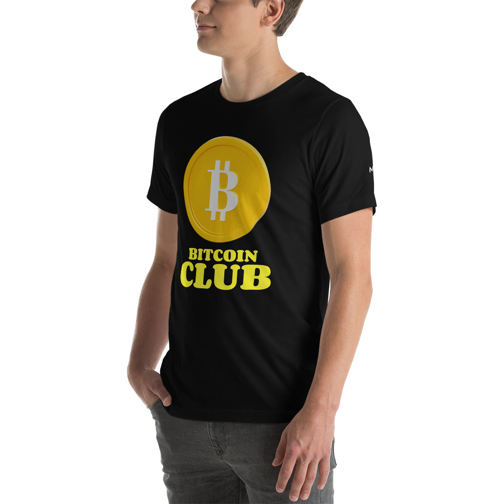 BITCOIN CLUB V1 - Unisex T-shirt by DarkByteGear