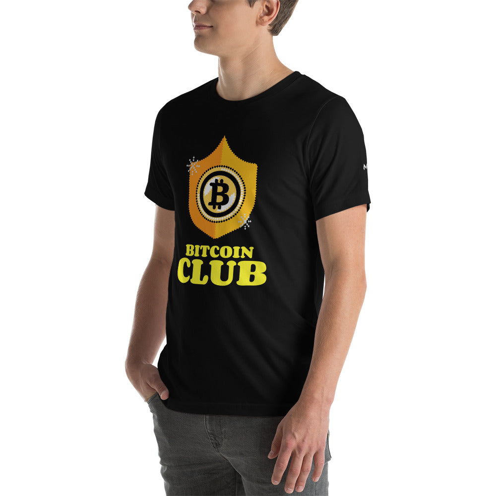 BITCOIN CLUB V2 - Unisex t-shirt by DarkByteGear