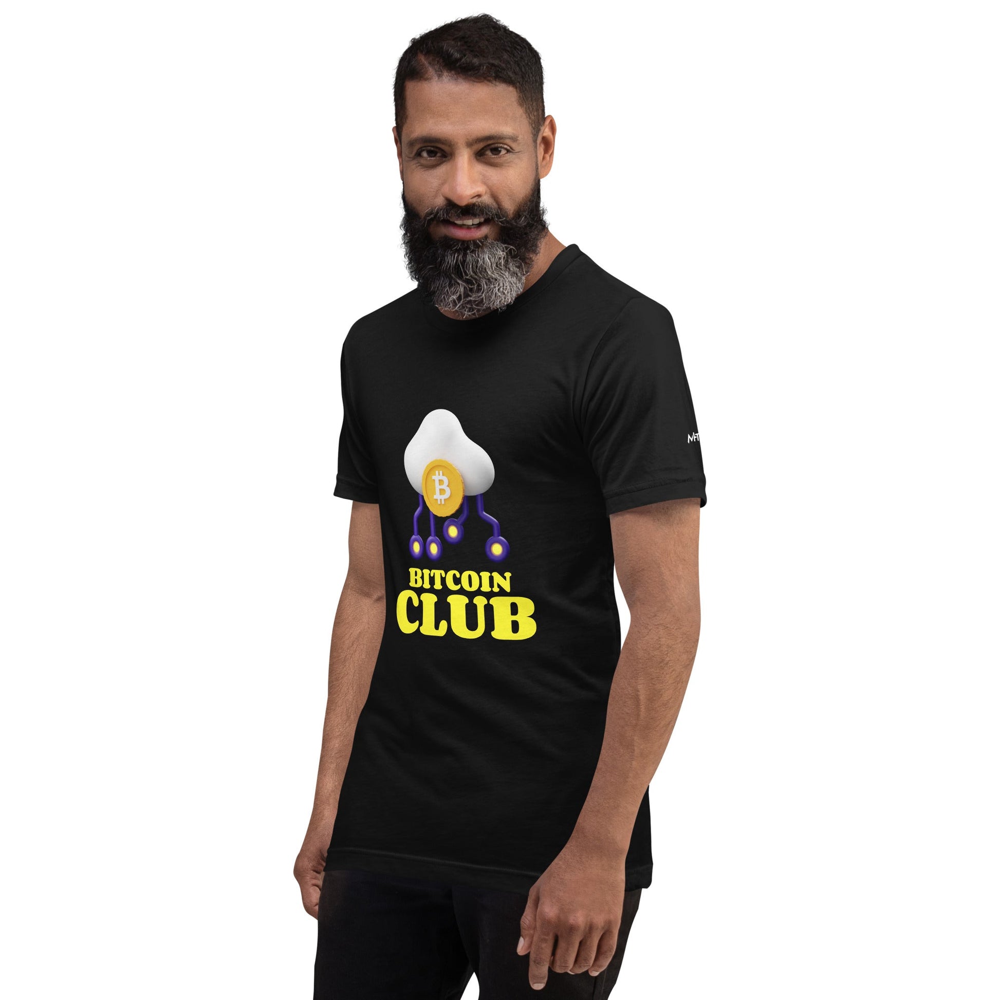 BITCOIN CLUB V4 - Unisex t-shirt by DarkByteGear