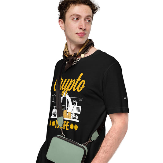 Crypto is Life - Unisex t-shirt by DarkByteGear