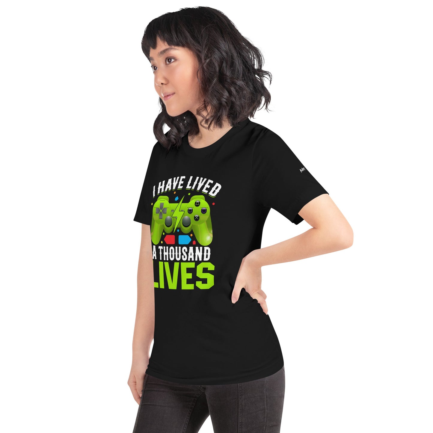 I have lived a thousand lives Unisex t-shirt by DarkByteGear
