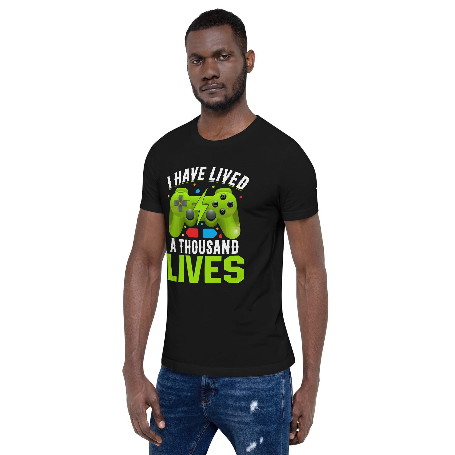 I have lived a thousand lives Unisex t-shirt by DarkByteGear