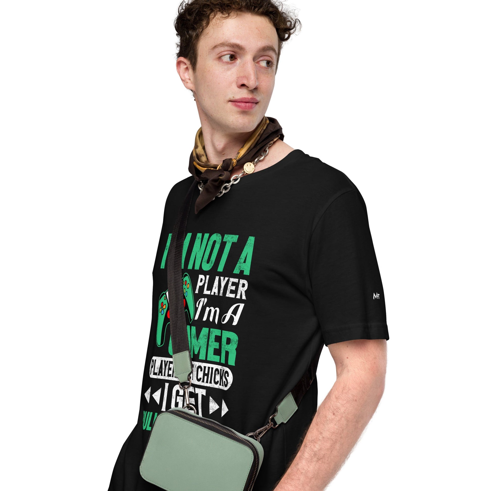 I am not a Player, I am a Gamer - Unisex t-shirt by DarkByteGear