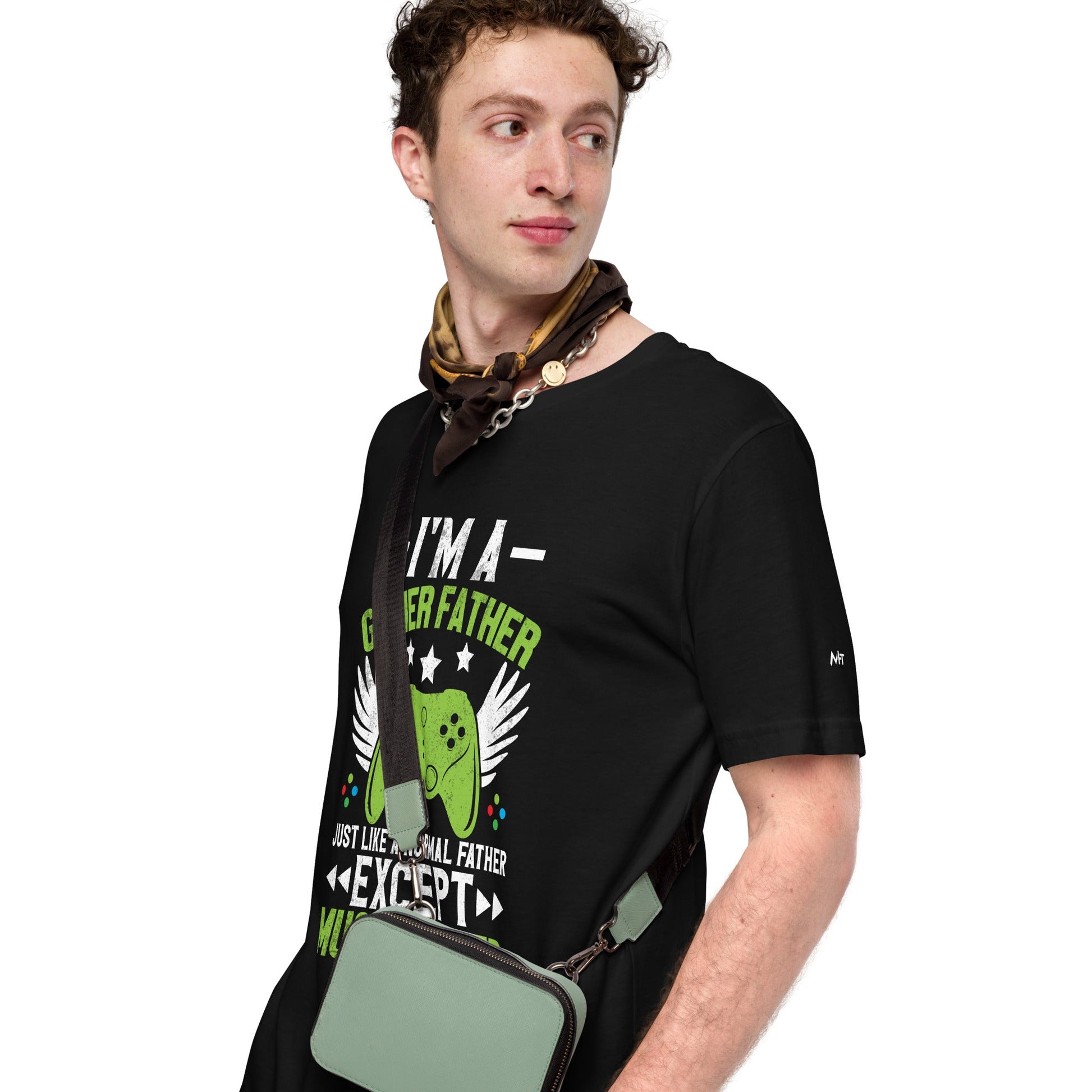 I am a Gamer Father - Unisex t-shirt by DarkByteGear