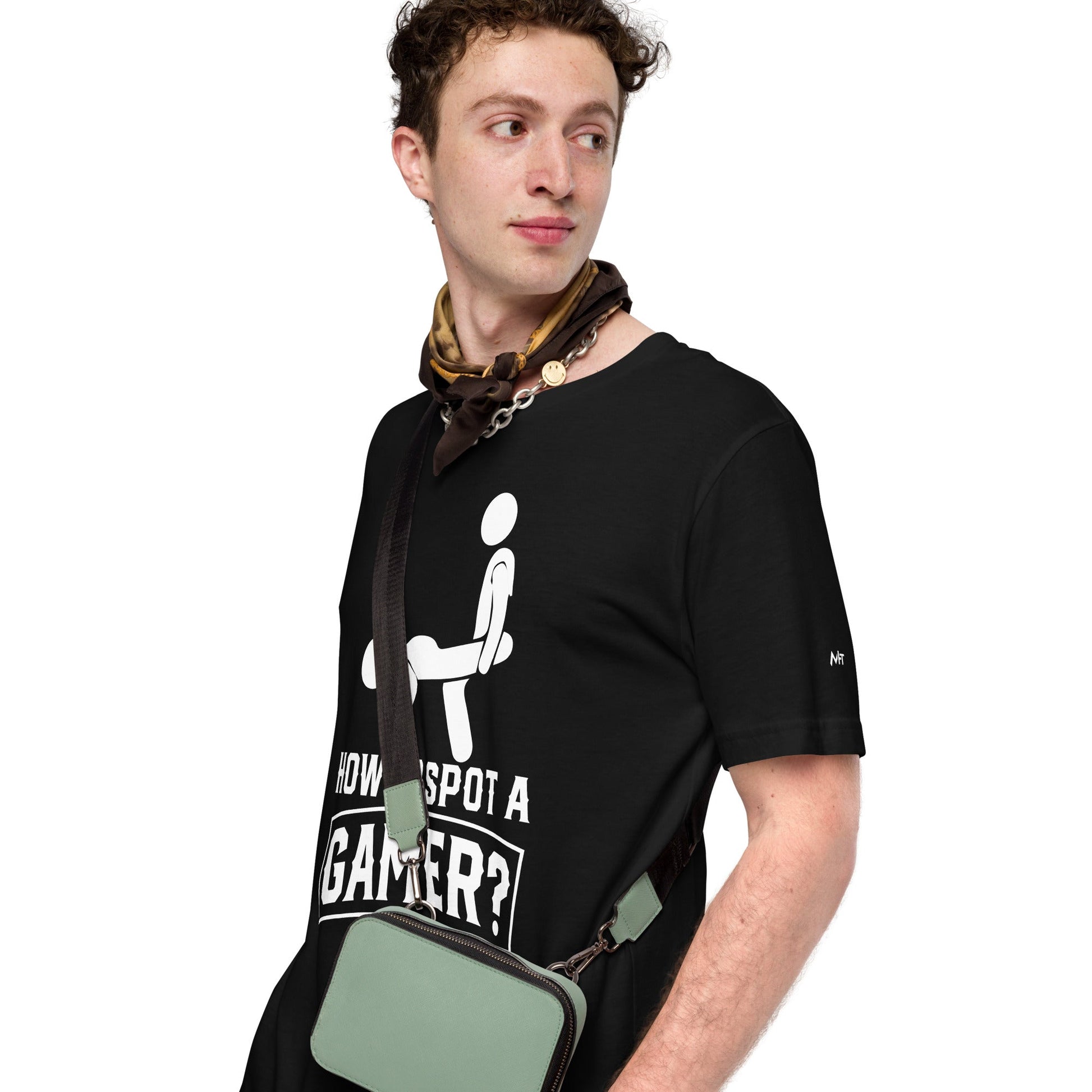 How to Spot a Gamer Unisex t-shirt by DarkByteGear
